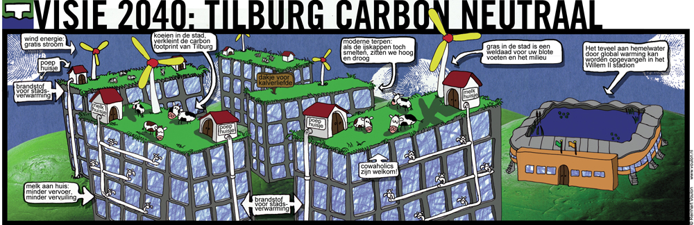 Reinhart Voulon, strip voor Tilburg Magazine