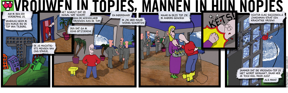 Reinhart Voulon, strip voor Tilburg Magazine
